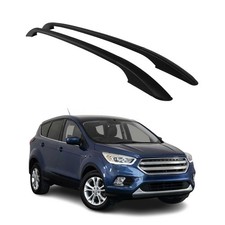 Barre portatutto portapacchi per Ford Kuga 2012-2019 alluminio nero 2x