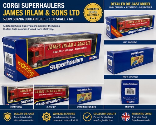 Corgi superhaulers james irlam - corgi,