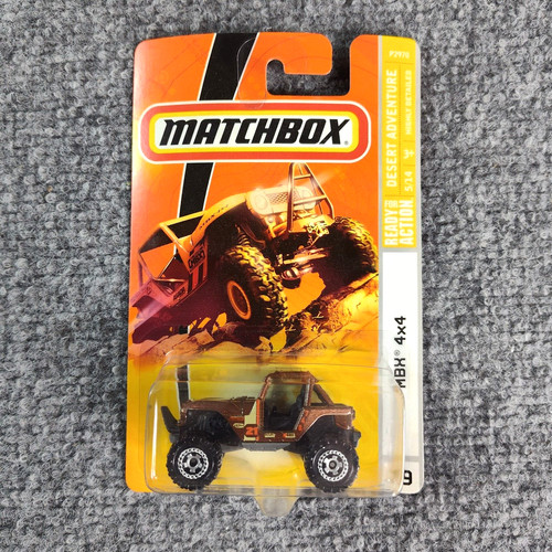 Matchbox 4x4 jeep desert - matchbox,