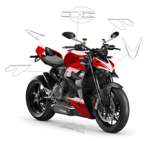 Kit adesivi completo moto - kit,