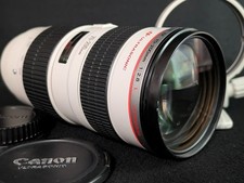Obiettivo Canon EF 70-200mm F/2.8 L USM Numero di serie:000666 - Eccellente -...