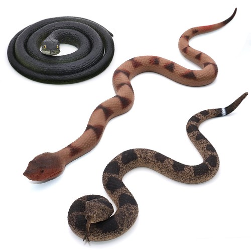 3pcs serpenti gomma - 3pcs,