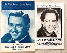 TV ICON PLAYBILLS 60s Alan