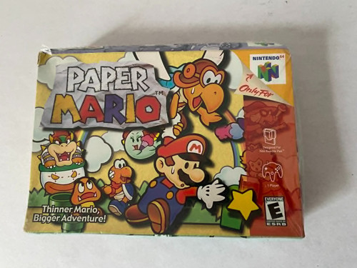 Paper mario nintendo - mario, 64