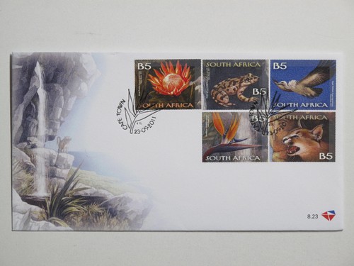 Sudafrica 2011 flora fauna fdc - fauna,