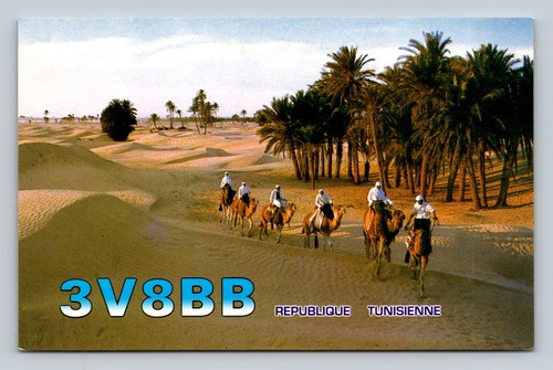 Ham radio qsl 3v8bb tunisia - 3v8bb,