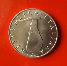 5 LIRE 1967 FIRMA DISTANTE IN FDC - VARIANTE MOLTO RARA