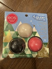 eos Holiday Lip Balm Trio