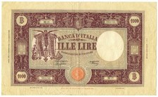 1000 LIRE BARBETTI GRANDE M