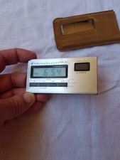 Sveglia al quarzo da viaggio Welco Vintage Perfettamente funzionante con snooze