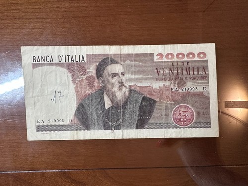 Repubblica italiana lire 20000 - repubblica,