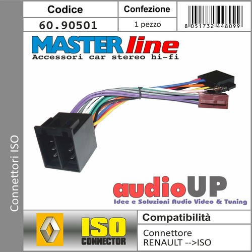 Connettore iso autoradio per - connettore,