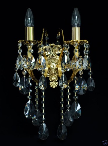 Art nouveau wall light with - art,