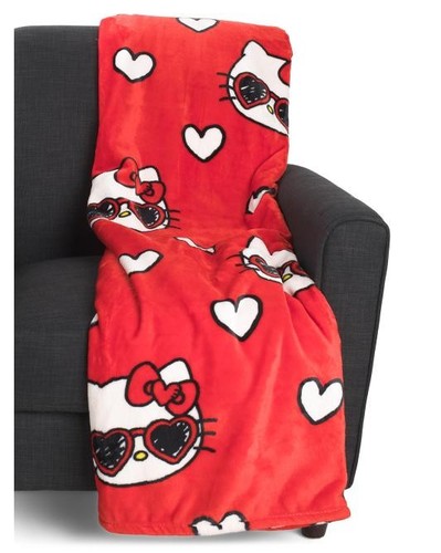 Peluche coperta rossa hello - peluche,