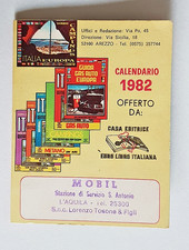 calendarietto tascabile anno