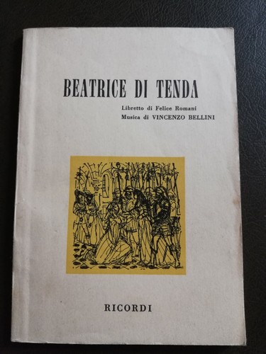 Libretto opera beatrice - libretto,