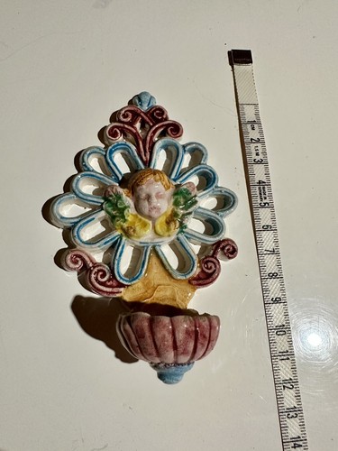 Acquasantiera ceramica - acquasantiera,