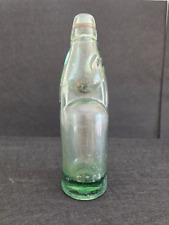 Vintage Bottiglia Gassosa con Pallina Victory in Vetro Anni 40