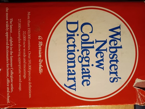 Webster new collegiate - webster's,