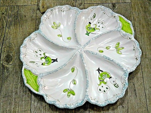 Ceramica sarda antipastiera - sarda,