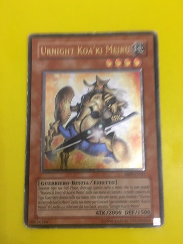Carta urnight koa - yu, gi