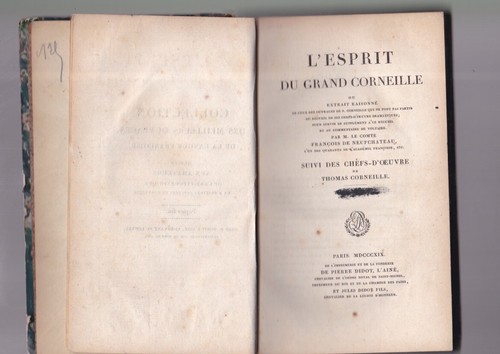 Esprit grand corneille - l’esprit,