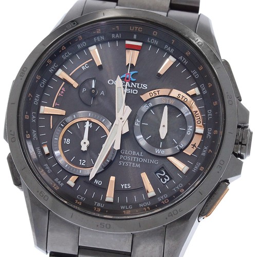 Casio oceanus ocw - oceanus, ocw-g1000b-1a2jf