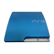 Console splash blue ps3 slim - blue,