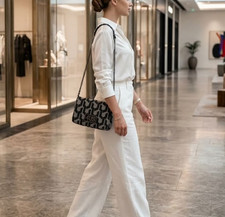 BORSA DA DONNA NERA A TRACOLLA
