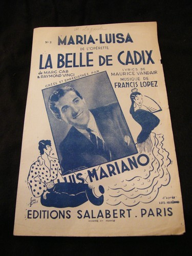Spartito maria luisa luis - spartito,