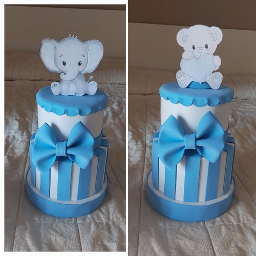 Torta scenografica battesimo - scenografica,