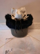 bordo pelliccia vera o bag