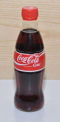 Bottiglia vetro coca - coca, cola