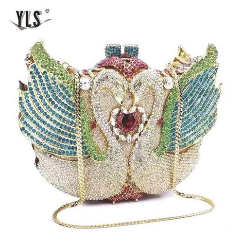 Borsa donna lusso cristallo