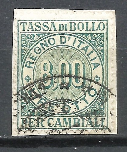 Regno italia tassa bollo - d'italia, di