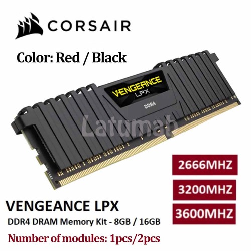 Corsair vengeance lpx 8gb - 8gb, ddr4