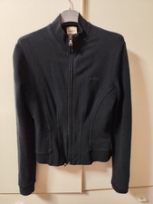 Giacchetto Felpa Donna Cotone con cerniera Dietro Scritta Ricamata.