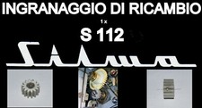 ★INGRANAGGIO DI RICAMBIO 1 x CINEPROIETTORE SILMA S 112 ★ 6/8 fps 18/24 fps★