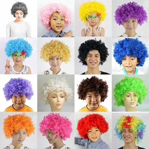 Parrucca afro riccia - , abito