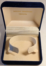 MONDO PREZIOSO-SCATOLA PER OROLOGIO-VINTAGE-RARE WATCH BOX-CASE-CAJA-BOITE-USATA