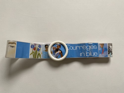 Ceinture courreges blue - ceinture,