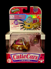 🚗New Shopkins Cutie Car Series 1 Royal Roadster #37 Ultra Rare Limited Edition