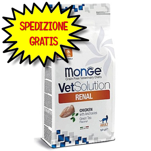Monge dieta gatto vetsolution - gatto,