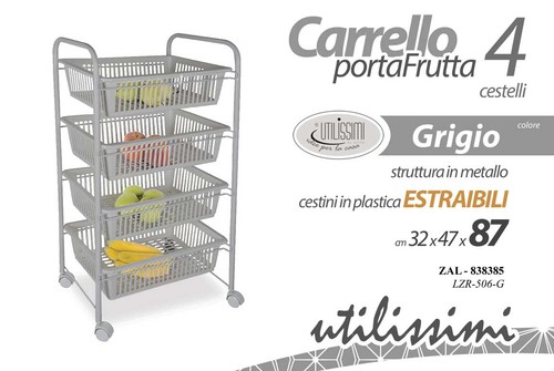 Carrello metallo moderno - metallo,