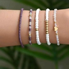 Set Di 5 Braccialetti Fantasia