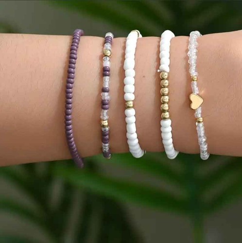 Set braccialetti fantasia - set,