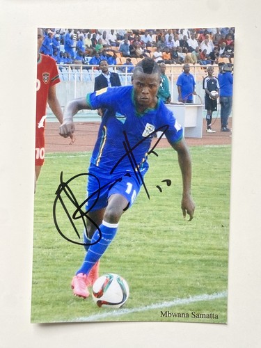 Autografo mbwana samatta - autografo,