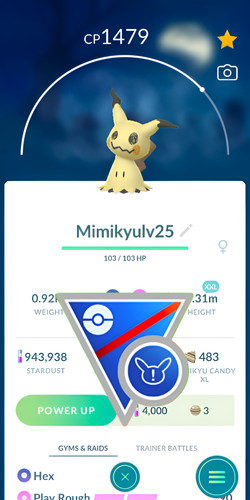Mimikyu xxl livello 3 - mimikyu,