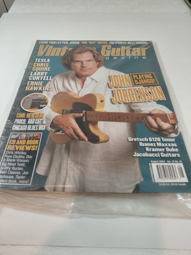 Vintage guitar magazine - vintage,