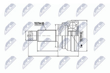 Kit giunti albero motore per